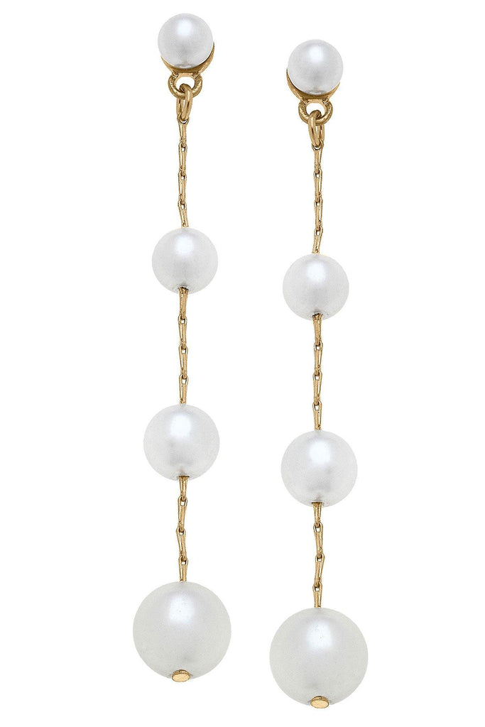 Audrey Pearl Earrings - Canvas Style