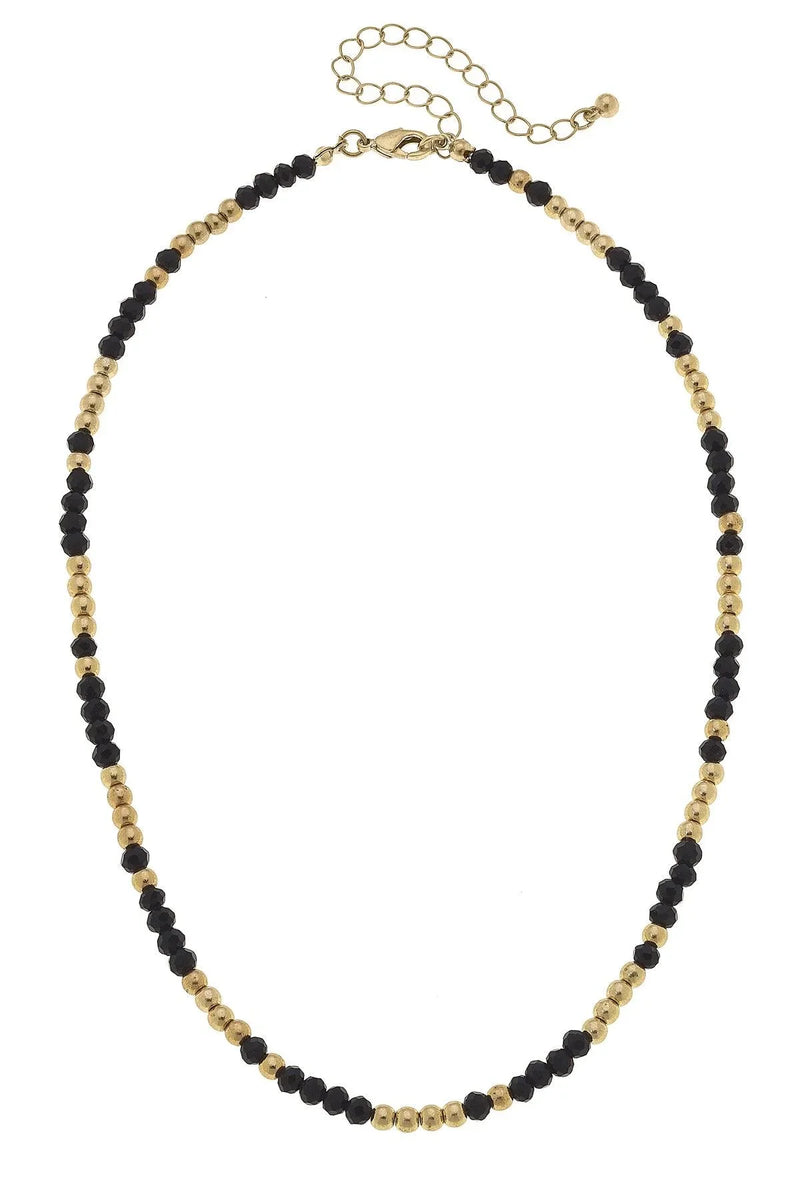 The Gabby Beaded Gemstone Necklace main image 0