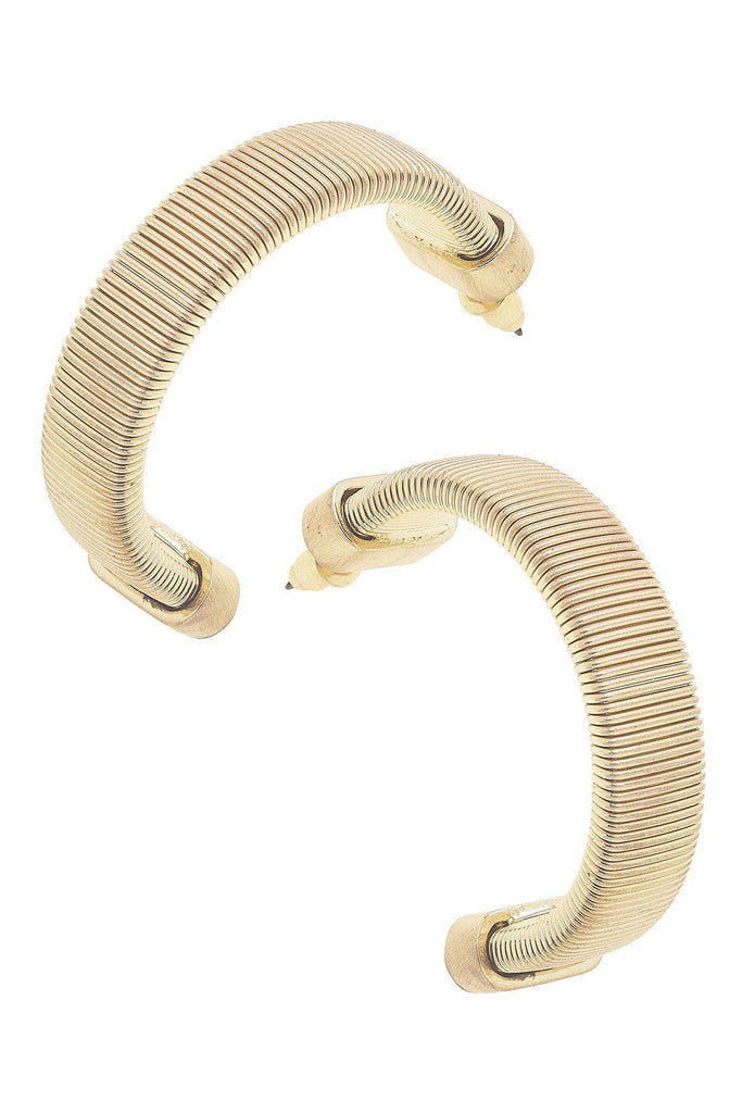 Winston Watchband Hoop Earrings - Canvas Style