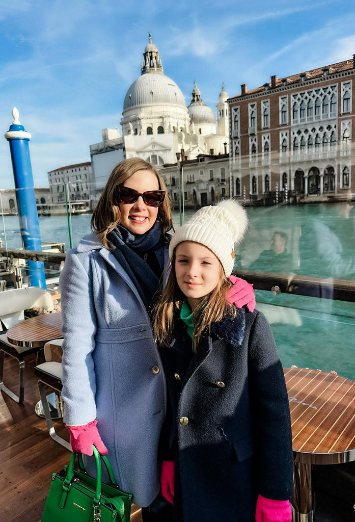 Michelle Shaw and daughter, Madeline, on their spring break trip to Europe