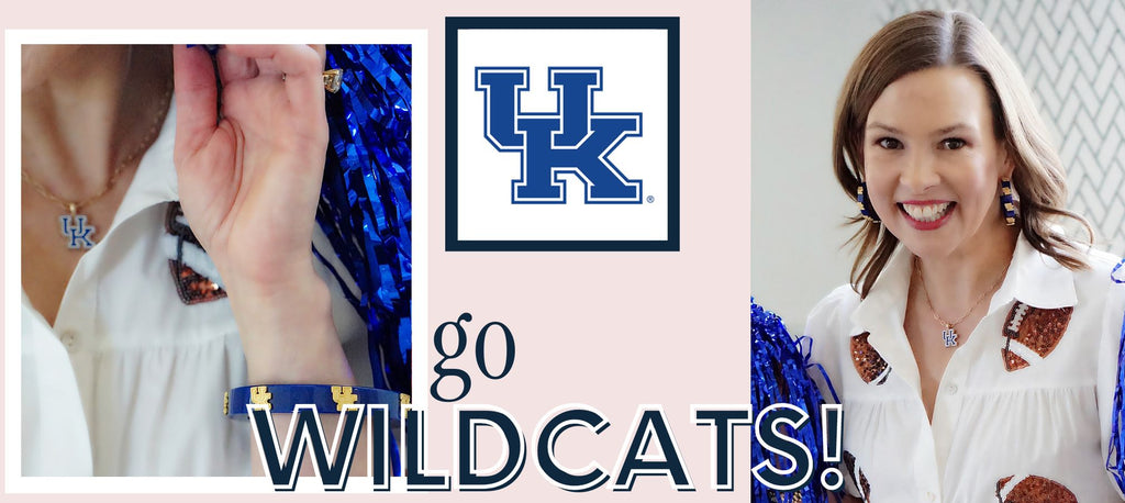 Kentucky Wildcats Jewelry, Game Day Jewelry, Tailgate Fashion