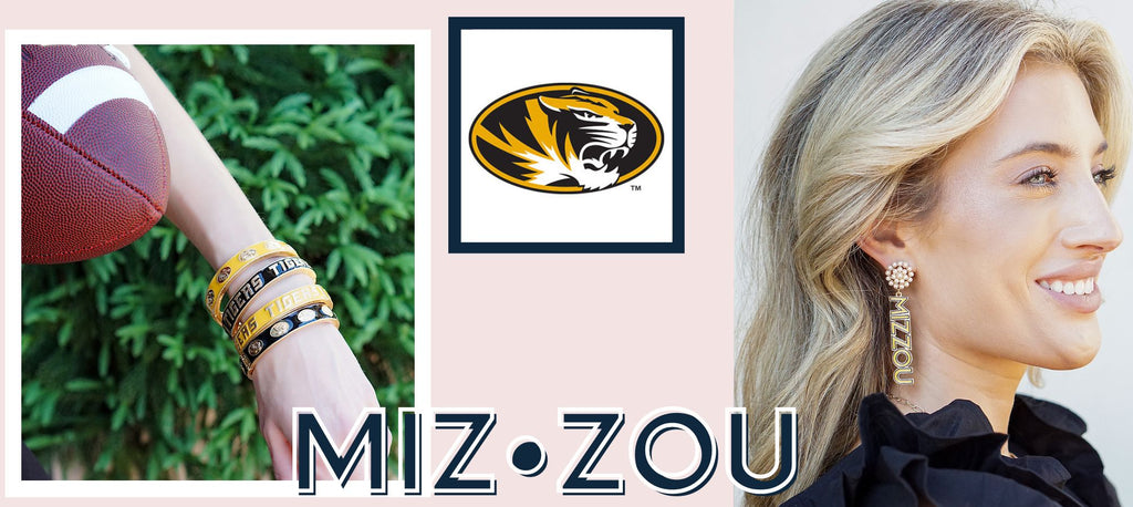 Missouri Tigers Jewelry, Game Day Jewelry, Tailgate Fashion