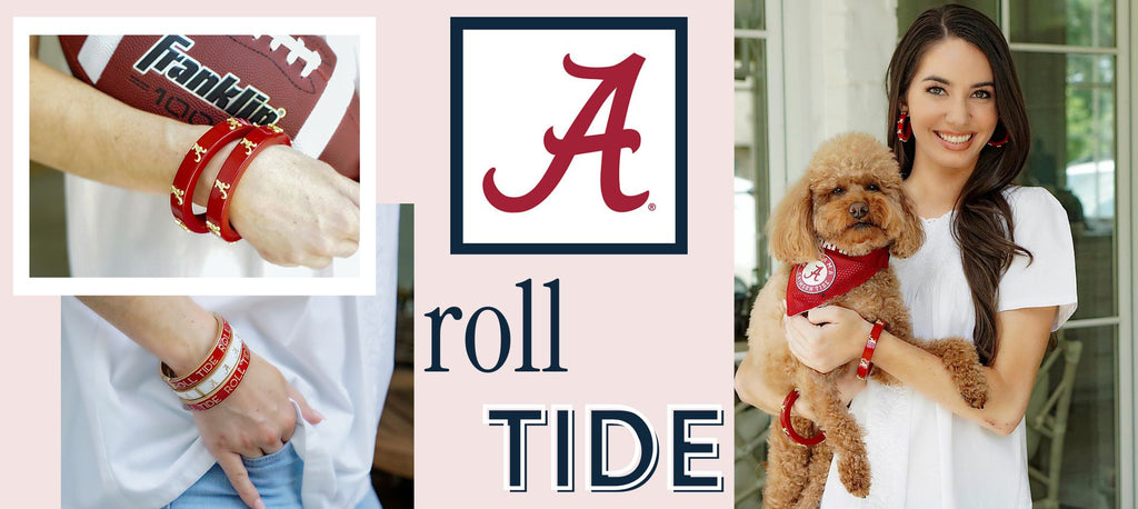 Alabama Crimson Tide Jewelry, Game Day Jewelry, Tailgate Fashion