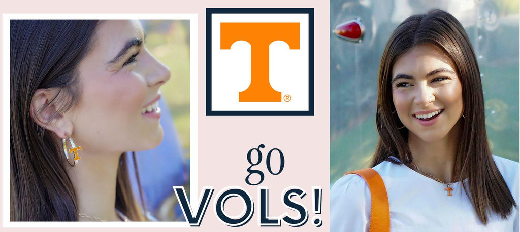 Tennessee Volunteers Jewelry, Game Day Jewelry, Tailgate Fashion