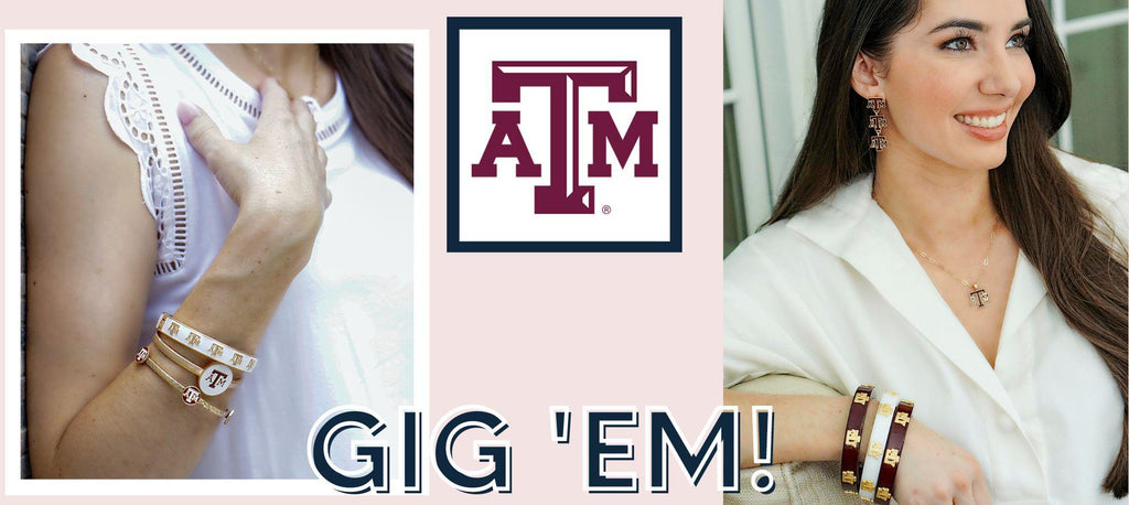 Texas A&M Aggies Jewelry, Game Day Jewelry, Tailgate Fashion