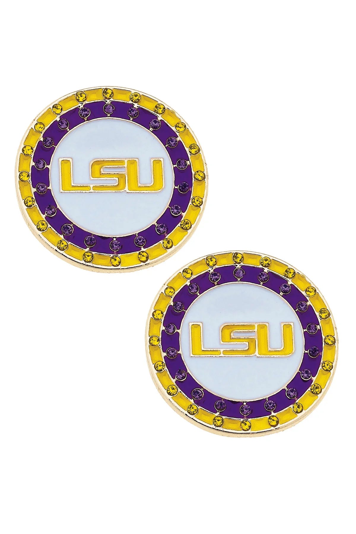 Lsu Number Buttons LSU Tigers β Canvas Style