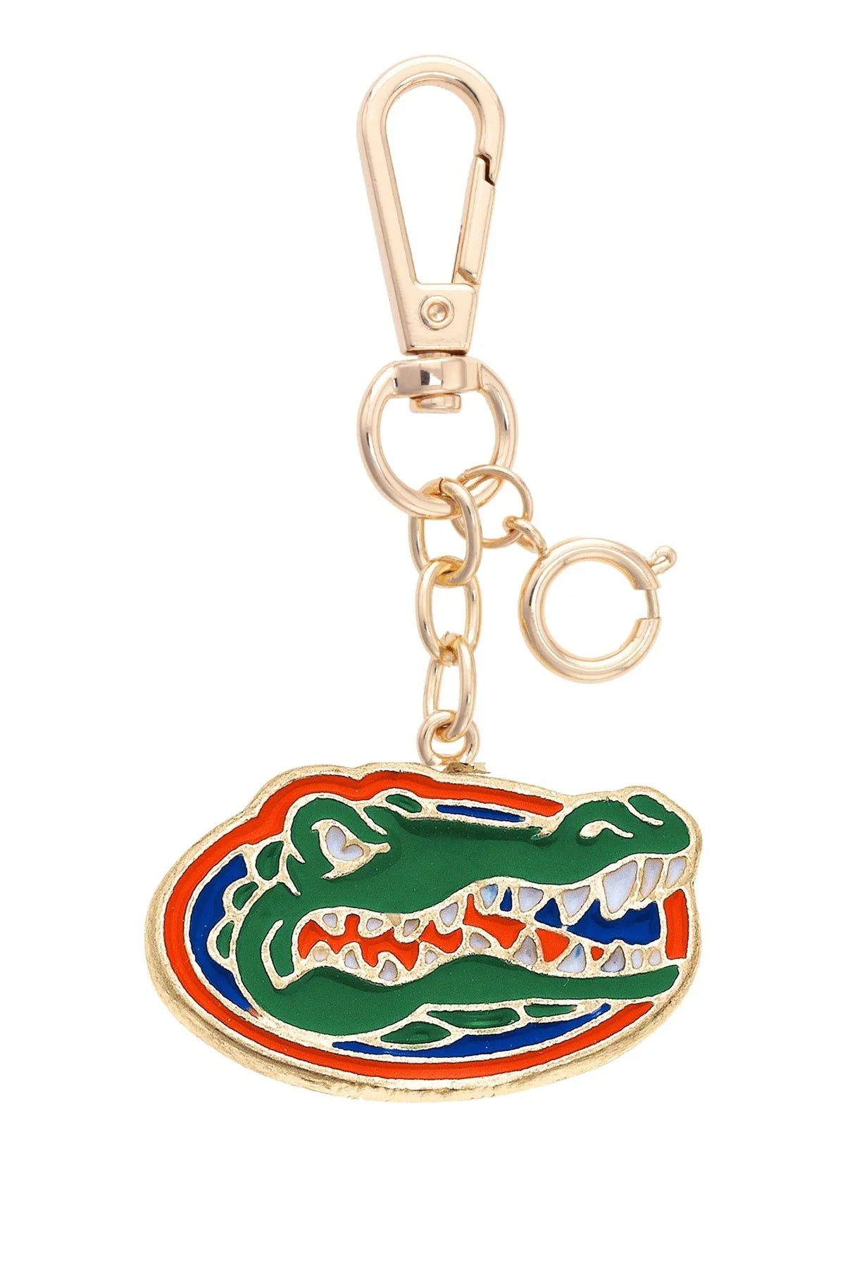 UF Gators Key Fob, Florida Gators Key Chain, Orange & Blue College, Coach, Sport UF Gators Key Fob, Florida Gators Key Chain, Orange & Blue College, Coach, Sport