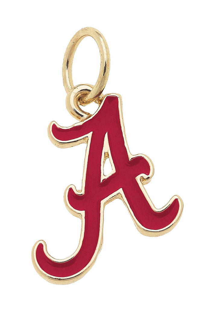 Alabama Crimson Tide Enamel Logo Charm - Canvas Style