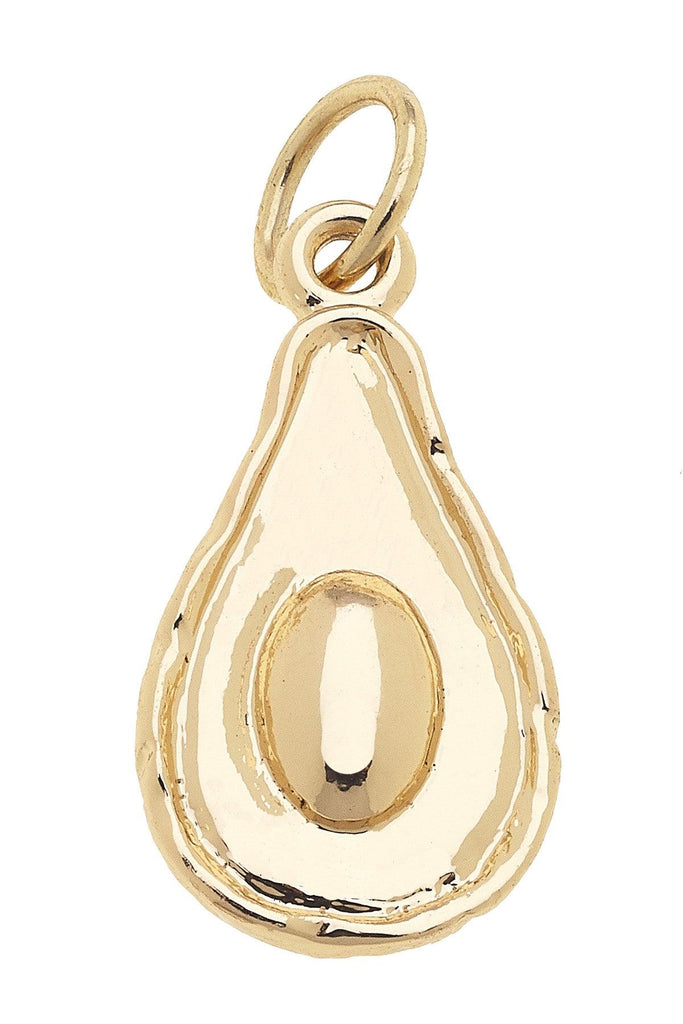 Avocado Charm in Shiny Gold - Canvas Style