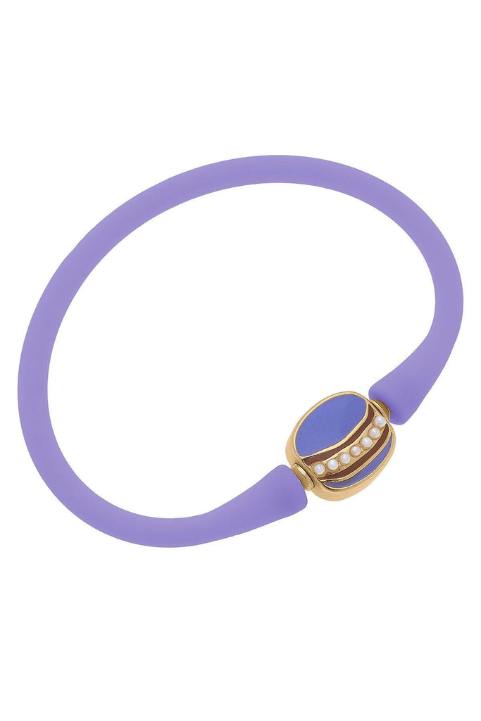 Bali Children's Macaroon Bracelet in Lavender - Canvas Style