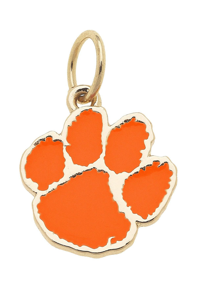 Clemson Tigers Enamel Logo Charm - Canvas Style