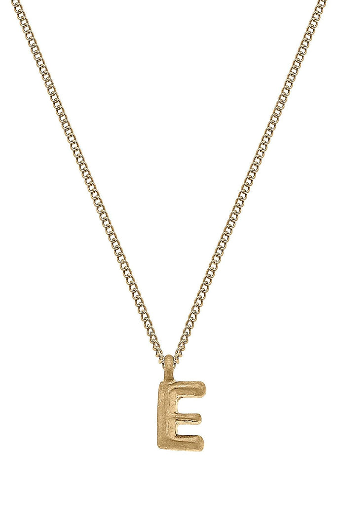 Coco Initial Necklace - Canvas Style