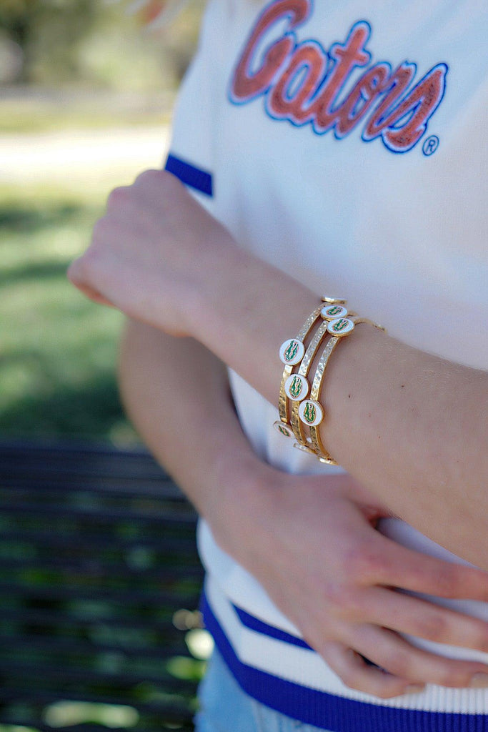 Florida Gators Enamel Claudia Bangle - Canvas Style