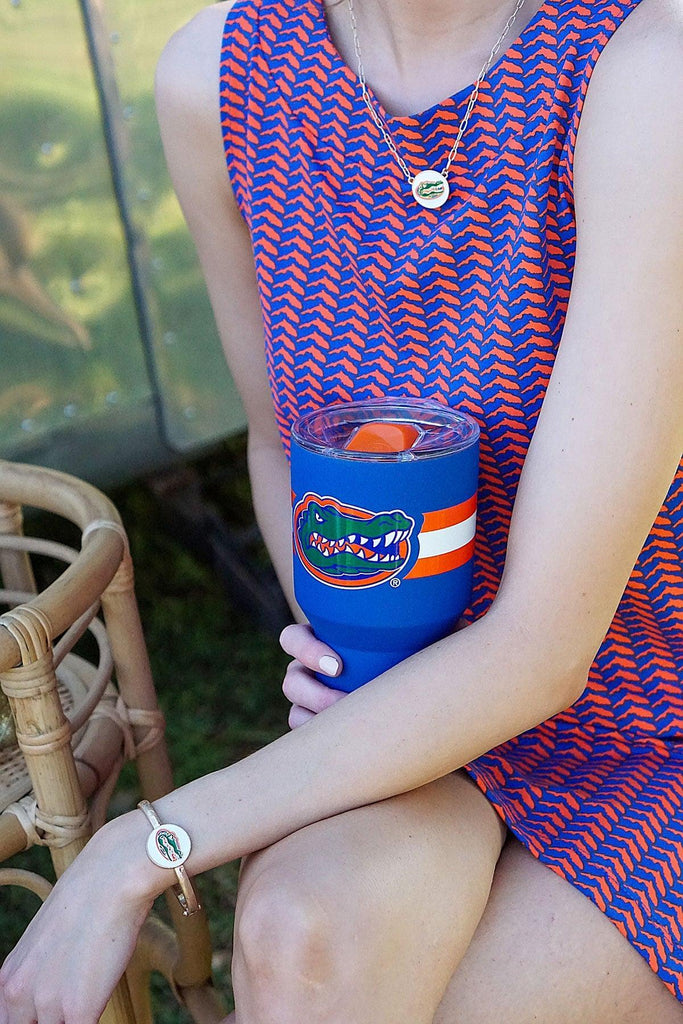 Florida Gators Enamel Statement Hinge Bangle - FINAL SALE - Canvas Style