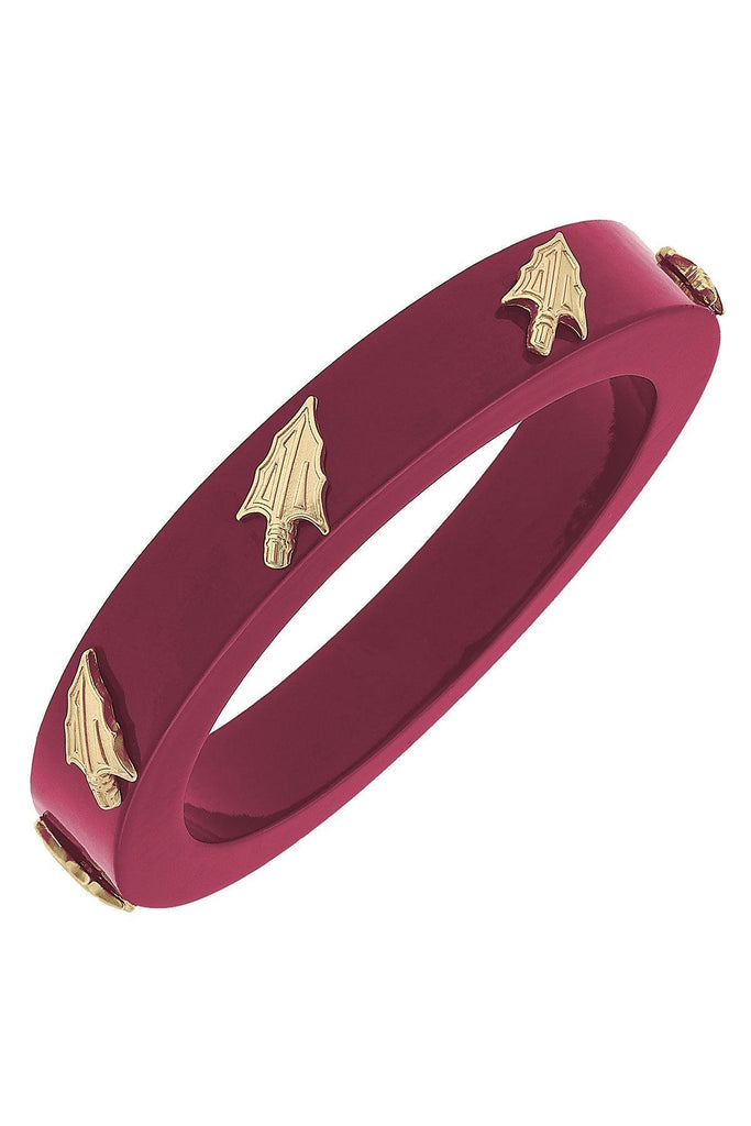 Florida State Seminoles Resin Logo Bangle - FINAL SALE - Canvas Style