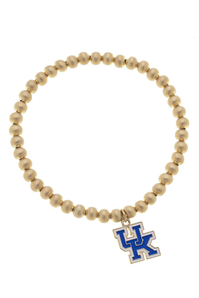 Kentucky Wildcats Ball Bead Stretch Bracelet - Canvas Style