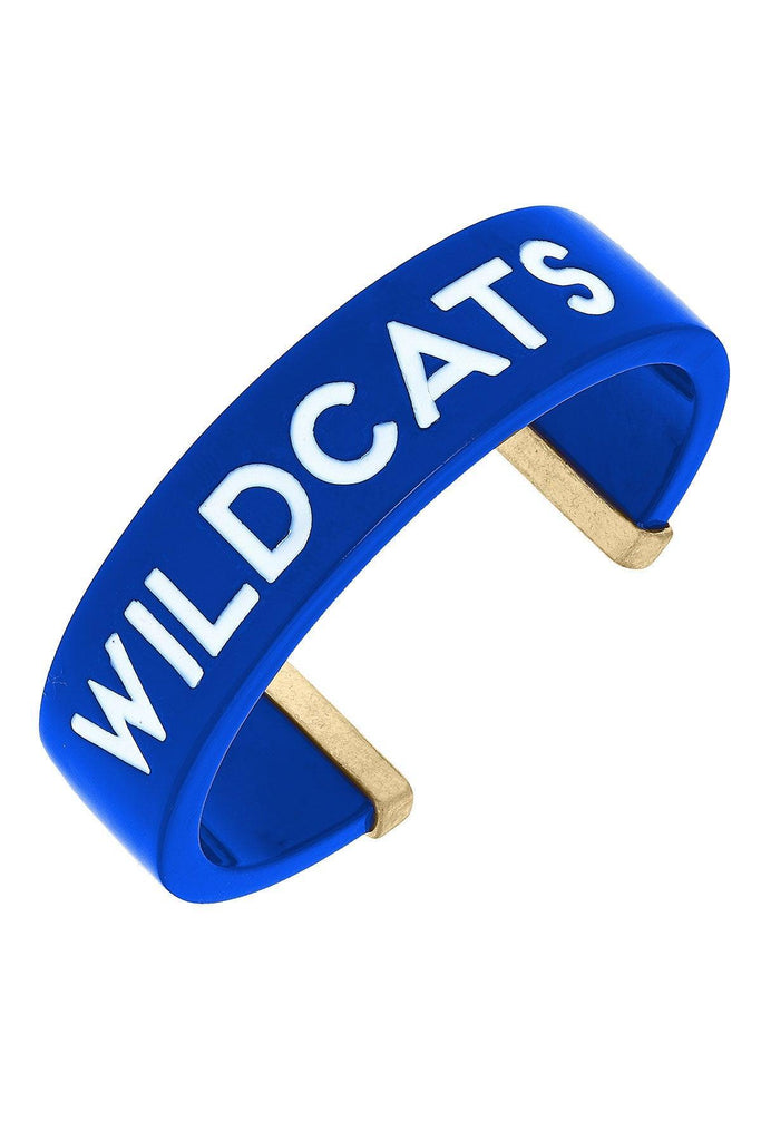 Kentucky Wildcats Resin Cuff Bracelet - Canvas Style