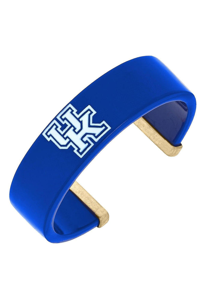 Kentucky Wildcats Resin Logo Cuff Bracelet - Canvas Style