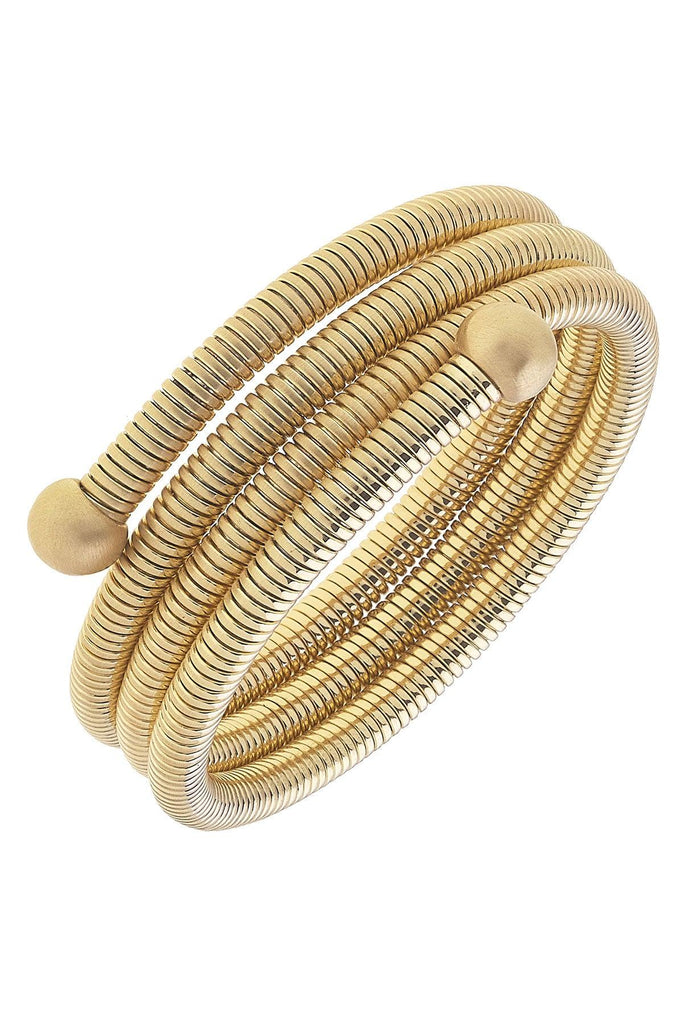 Mercer Coiled Watchband Bangle - Canvas Style