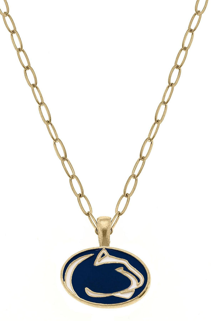 Penn State Nittany Lions Enamel Pendant Necklace - Canvas Style