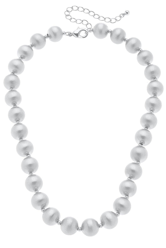 Phoebe Ball Bead Necklace - Canvas Style