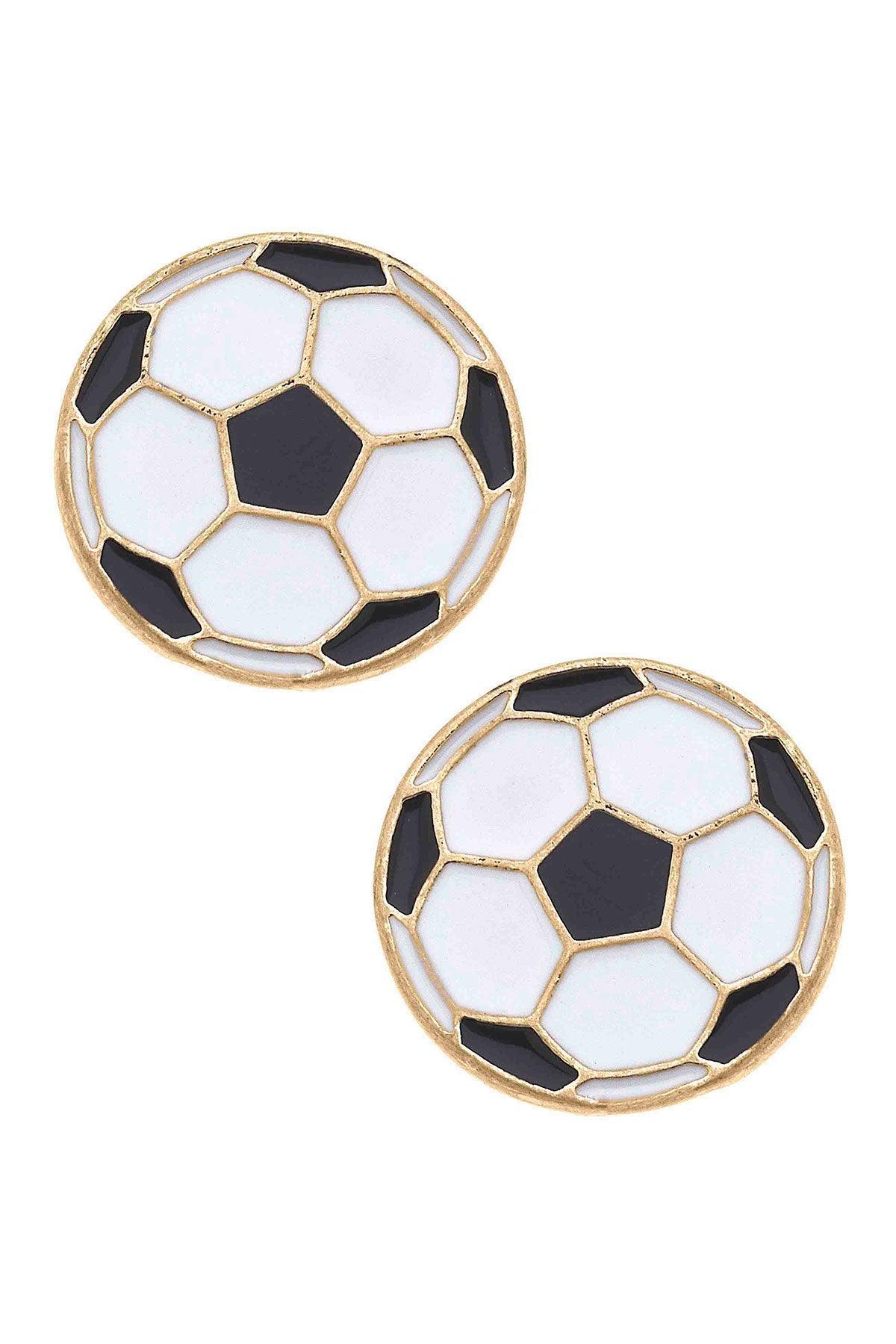Basketball Earrings Studs | Soccer Ball Stud Earrings | Earrings