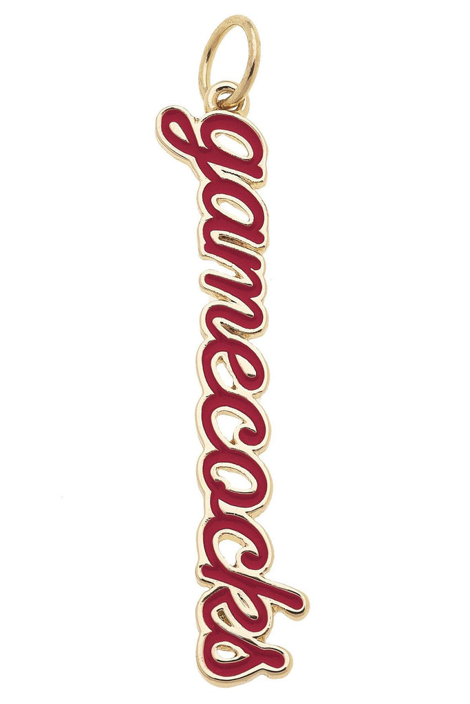 South Carolina Gamecocks Enamel Script Charm - Canvas Style