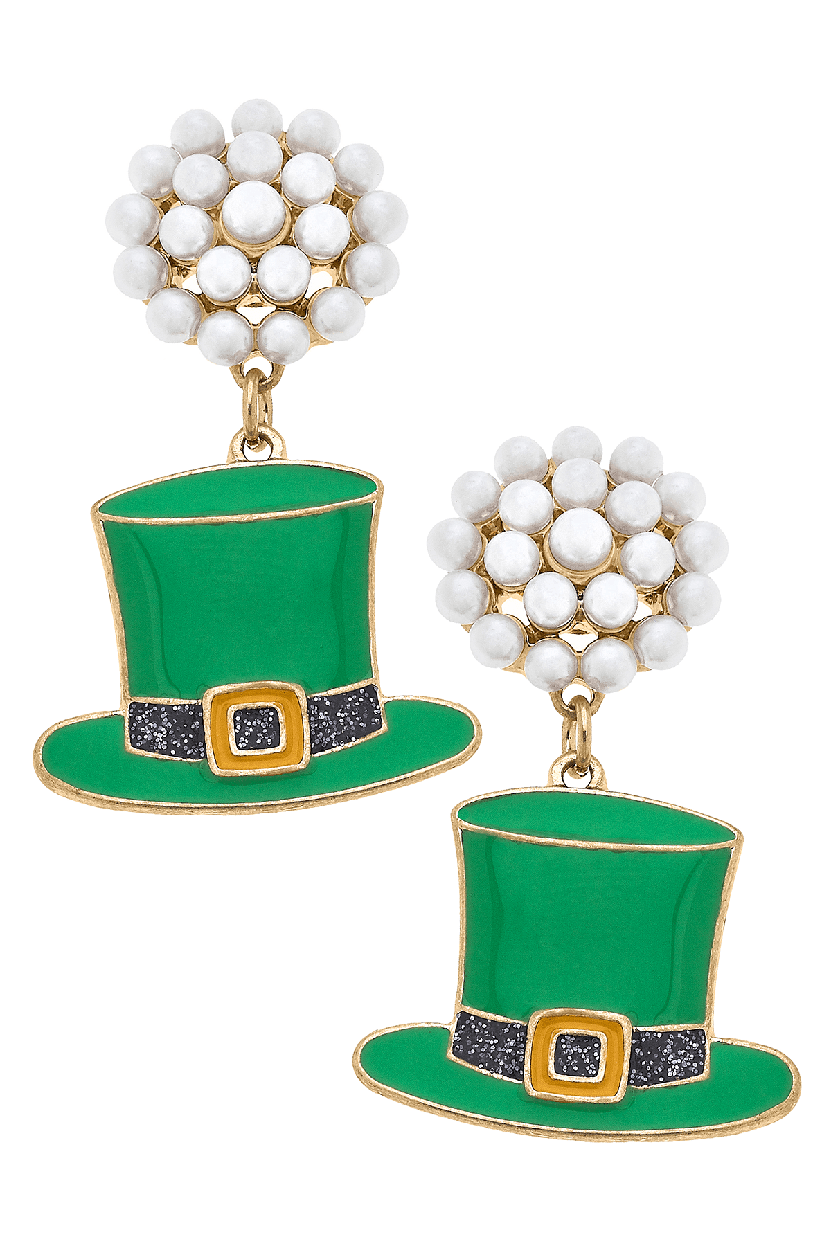 St patrick's day earrings discount
