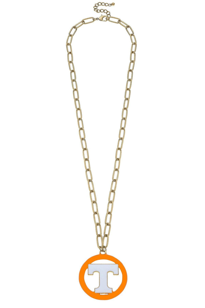 Tennessee Vols Logo Enamel Medallion 32" Necklace - Canvas Style