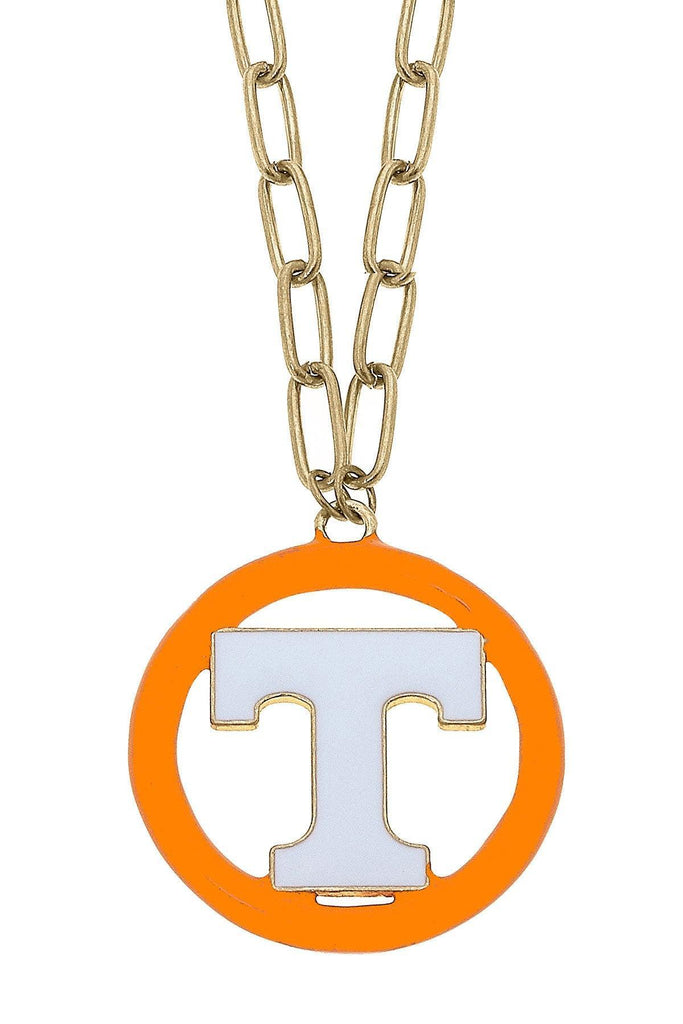 Tennessee Volunteers Logo Enamel Medallion 32" Necklace - Canvas Style