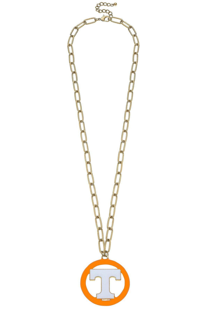 Tennessee Volunteers Logo Enamel Medallion 32" Necklace - Canvas Style