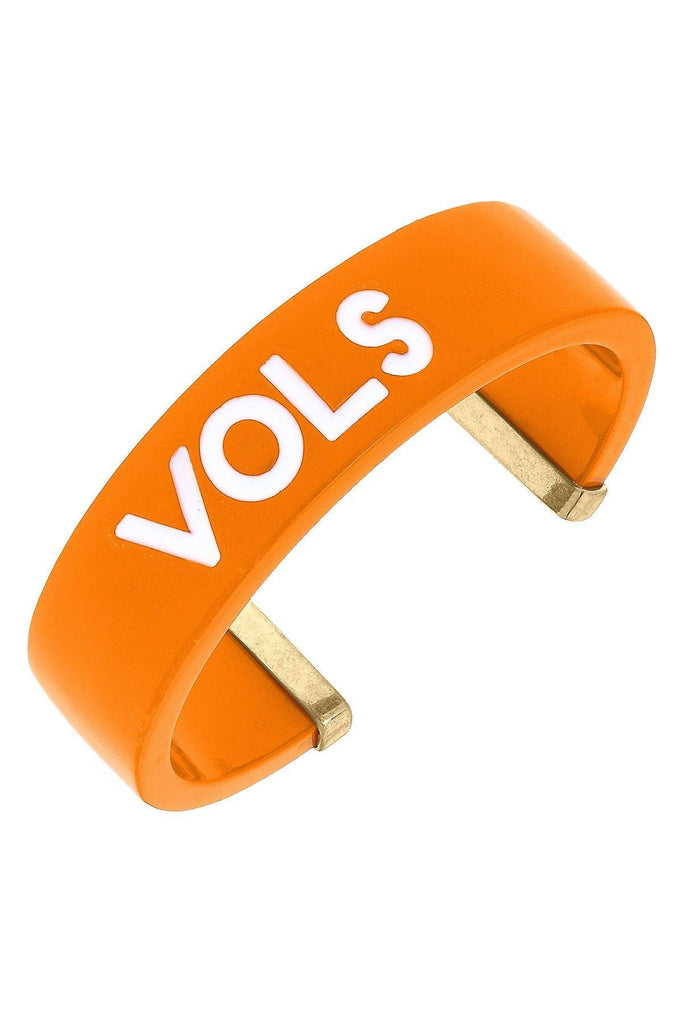 Tennessee Volunteers Resin Cuff Bracelet - Canvas Style