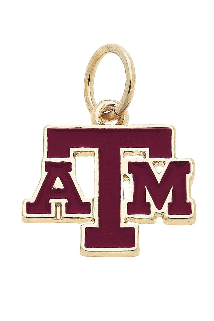 Texas A&M Aggies Enamel Logo Charm - Canvas Style