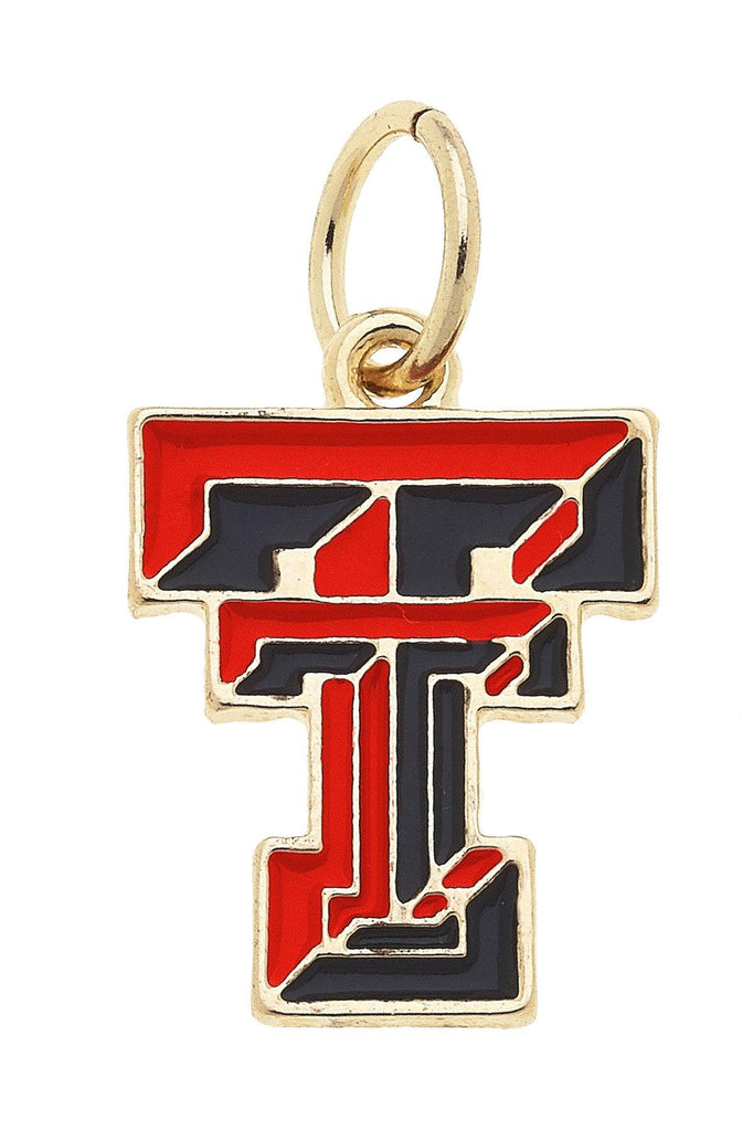 Texas Tech Red Raiders Enamel Logo Charm - Canvas Style