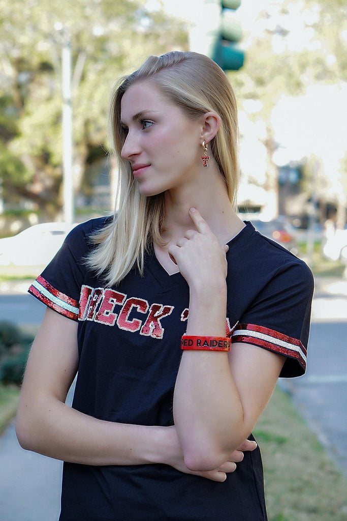 Texas Tech Red Raiders Resin Cuff Bracelet - Canvas Style