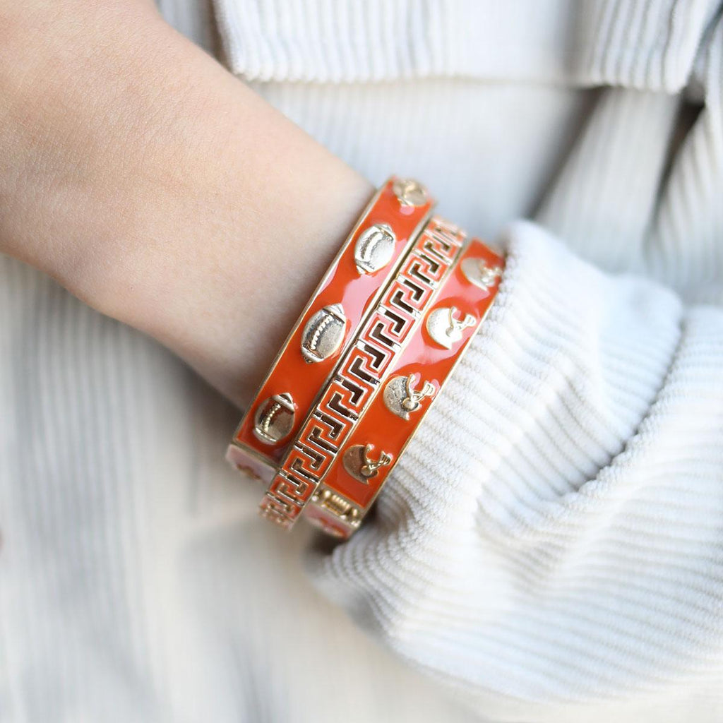 Game Day Bangle Stack - Canvas Style